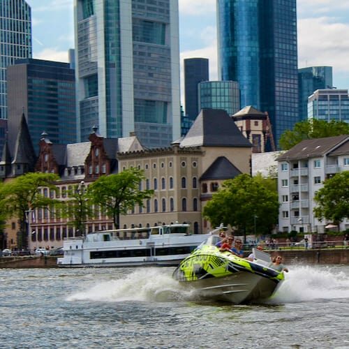 Speedboot fahren Frankfurt