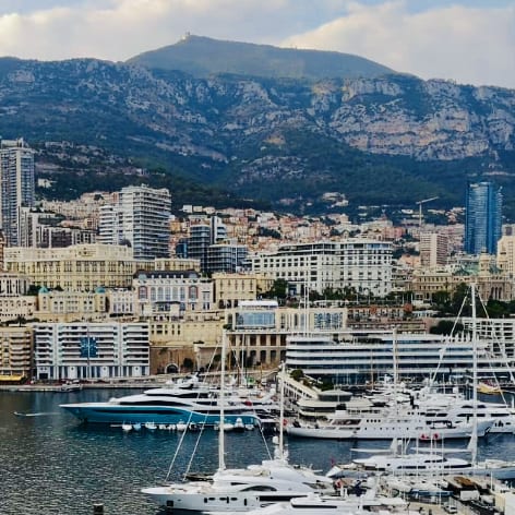 Yachthafen und Marina Monaco
